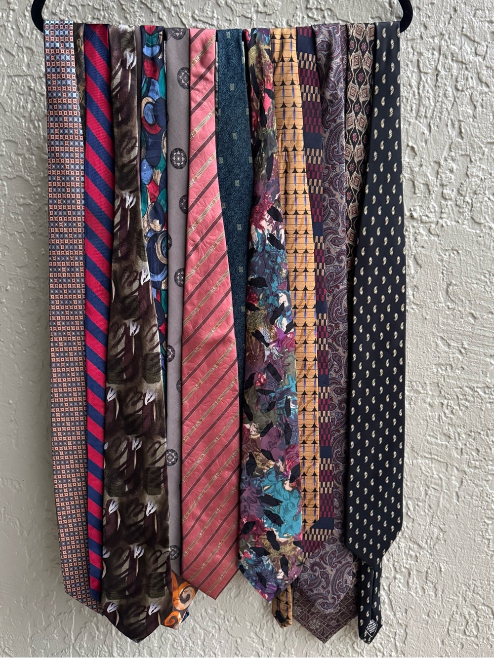 Men’s Silk Necktie Lot of 15 Brioni Dior Armani Lanvin Talbott J Garcia